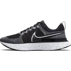 Nike React Infinity Run Flyknit 2 White Black Men's