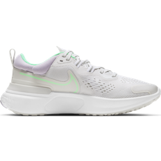 Nike React Miler 2 W - Platinum Tint/White/Green Glow