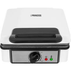 Princess Piastre per cialde Princess 132397 Piastra Waffle Termostato 1200 Watt 19.8x19.8 cm 2 Per Sessione