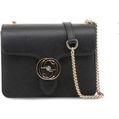 Gucci Väskor Gucci Interlocking Shoulder Bag - Black