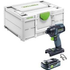 Festool Iskuporakoneet Festool TID 18-Basic ruuvinväännin (577054) 18 V 4Ah akkupaketti