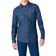 Wrangler Herren Hemden Wrangler Cowboy Shirt - Dark Stone