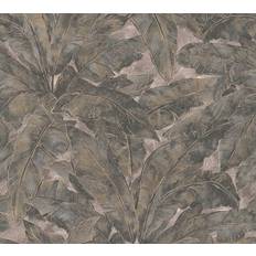 Living Walls Papier peint Metropolitan Stories Francesca Milano in Beige Metallic Schwarz 369271