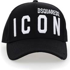 Cap men's DSquared2 Logo Baseball Cap - Black Men's