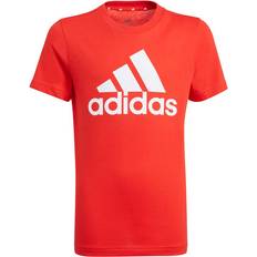 Adidas T-shirt Essentials - Vivid Red/White