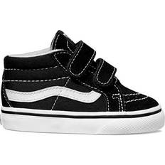 Textile Children's Shoes Vans Toddler Sk8-Mid Reissue V - Black/True White