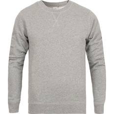 Sunspel Loopback Sweatshirt - Grey Melange