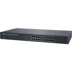 Planet 16-Port 10/100/1000 Mbps Gigabit Ethernet Switch (GSW-1601)