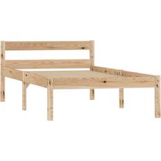 vidaXL Solid Pine 60cm Sängram 90X200cm