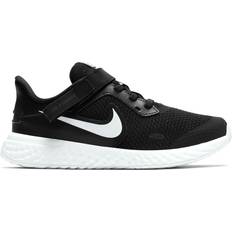 Reißverschluss Sneakers Nike Revolution 5 FlyEase PSV - Black/White