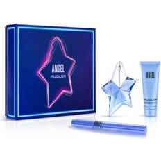 Gift Boxes MUGLER Angel EdP 25ml + Perfuming Brush 7ml + Body Lotion 50ml