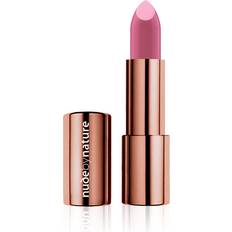 Anti-Edad Pintalabios Nude by Nature Moisture Shine Lipstick 01 Bare Pink