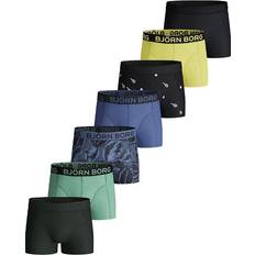 Björn Borg Boy's Leafy & Tennis Match Boys Boxer Trunks 7-pack - Federal Blue (2111-1169-72831)