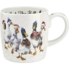 Royal Worcester Wrendale Designs Duck The Halls Ducks Mug 31cl