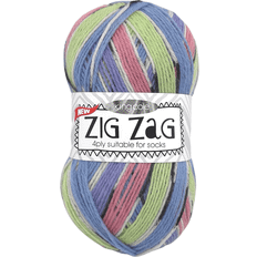 Plata Hilos King Cole Zig Zag Sock Knitting Yarn 4 Ply