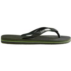 Grønne - Herre Flip-Flops Havaianas Brasil Logo M - Green Olive