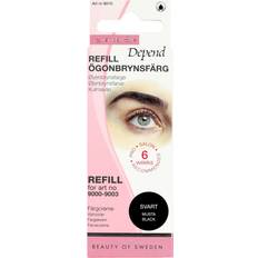 Navulling Wenkbrauw- en wimperverven Depend Everyday Eye Eyebrow Tint Refill Black