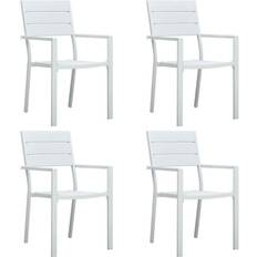 vidaXL 47884 4-pack Sedia da giardino per pranzo