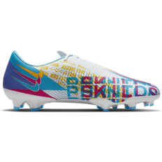 Multicolored - Unisex Soccer Shoes Nike Phantom GT Academy 3D MG - Chlorine Blue/Opti Yellow/White/Pink Blast