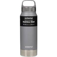 Stackable Serving Sistema Hydrate Stainless Steel Water Bottle 0.65L