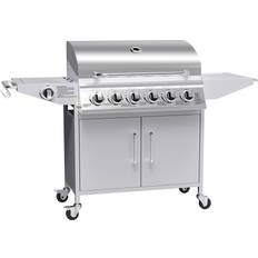 Side Burner Gas BBQs ElectrIQ The Georgia Classic - 6 Burner