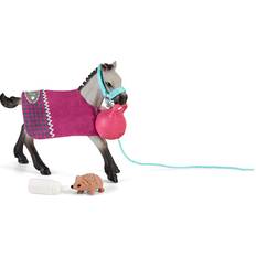 Erizo Figuras de Juguete Schleich Horse Club 42534 Spielspaß mit Fohlen (A)