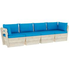 Holz Sofas vidaXL 3063448 4-seat Sofa