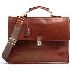 Buckle Briefcases The Bridge Story Uomo Briefcase 14″ - Brown