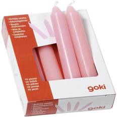 Birthday Train Candles Pink 10-pack