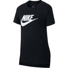 Nike Older Kid's Sportswear T-shirt - Black/White (AR5088-010)