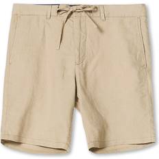 Beige - Chinoshorts Gant Relaxed Linen Drawstring Shorts - Dry Sand