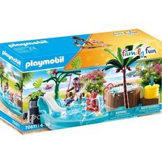 Playmobil pool Playmobil Children's Pool with Slide 70611