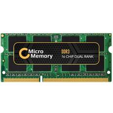 MicroMemory CoreParts Geheugen DDR3 2 GB SO-DIMM 204-pin unbuffered