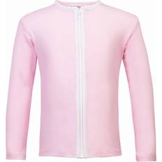 Petit Crabe UV-tröjor Barnkläder Petit Crabe Etoile Zipper Swim Shirt L/S - Ballerina