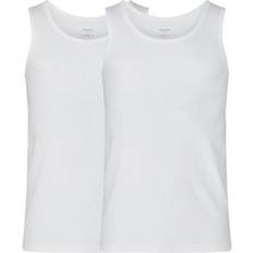 Resteröds Tank Tops Resteröds Bamboo 2-pack- White