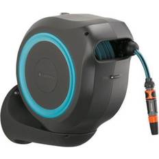 Gardena Wall-Mounted Hose Box RollUp M - Turquoise 20m