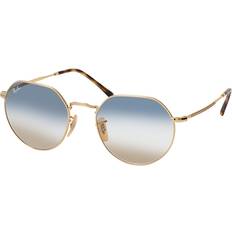 Zonnebrillen Ray-Ban Jack 3565 Sunglasses - Gold/Clear Gradient Blue