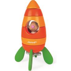 Bunnys Activity Toys Janod Janod Lapin Magnetic Carrot Rocket