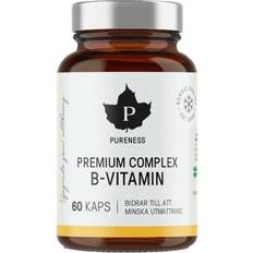 Pureness Vitaminer & Mineraler Pureness Premium Complex B-Vitamin 60 st