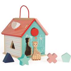 Giraffer Puttekasser Janod Sophie La Girafe Shape Sorting House