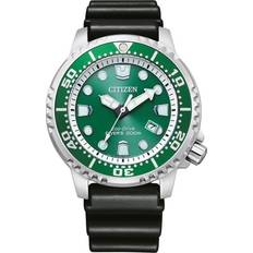 Citizen Groen Polshorloges Citizen Duikershorloge Promaster Marine BN0158-18X Zilver