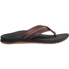 Reef Flip-Flops Reef Leather Ortho Coast - Black/Brown