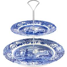 Blue Italian 2-Tier 