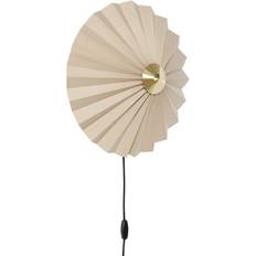 Hübsch Pliss Beige Vægarmatur ∅ 48cm