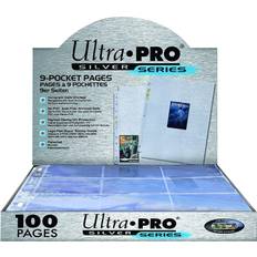 Ultra Pro Jeux de Société Ultra Pro 9-Pocket Silver Series Pages for Standard Size Cards