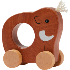 Elefanten Schiebespielzeuge Kids Concept Mammoth Push Toy Brown Neo