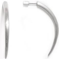 Jane kønig horn Jane Kønig Horn Large Earring - Silver