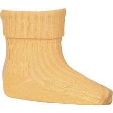 19/21 Sokker mp Denmark Cotton Rib - Ocher (533-4098)