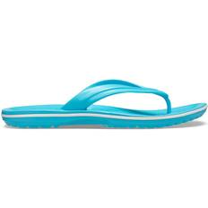 Mujer - Turquesa Zapatillas y Sandalias Crocs Crocband Flip - Digital Aqua