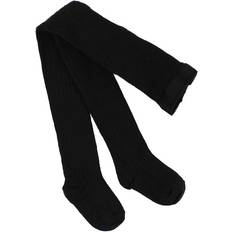 Jungen - Schwarz Strumpfhosen mp Denmark Wool Rib Tights - Black (128-08)